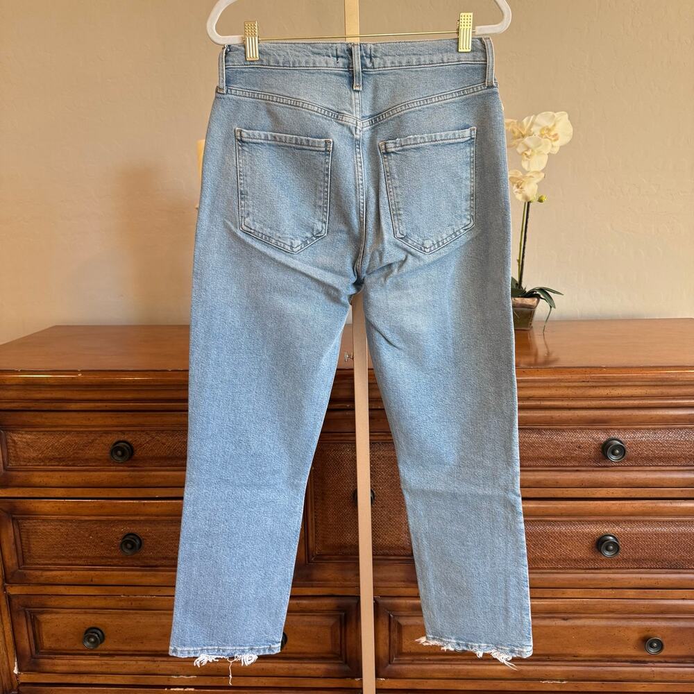 AGOLDE Riley High Rise Straight Crop Jeans Size 28 - Picture 8 of 12